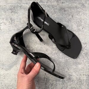 Jeffrey Campbell Gummy Ankle Strap Sandal 8